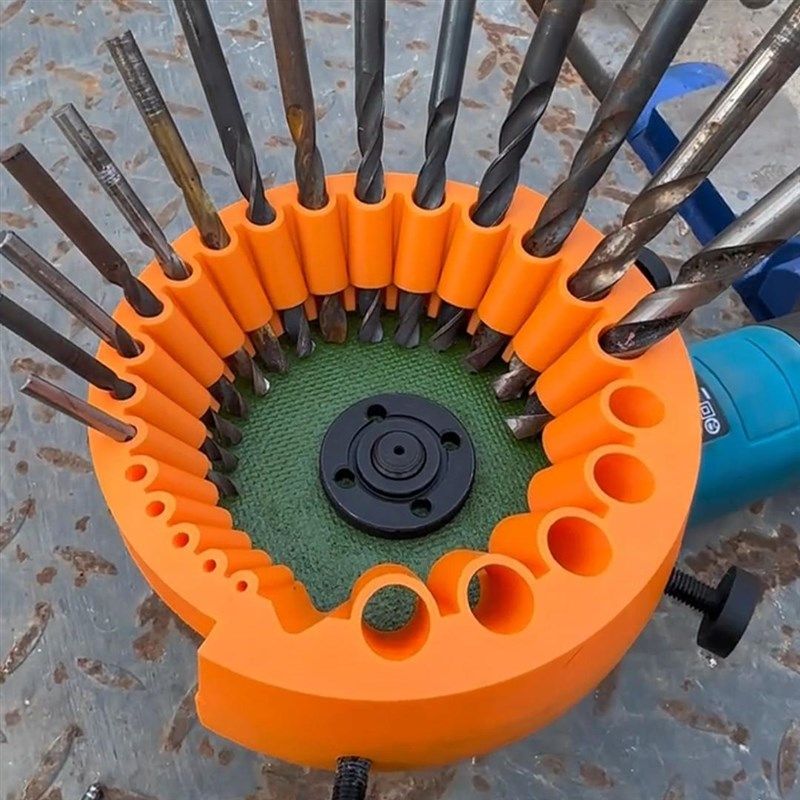 125型角磨机磨钻o器修磨钻头神器打磨精准辅助多规格钻头研磨