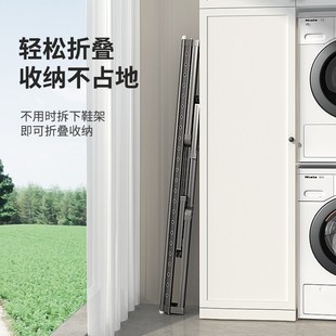 晾衣架落地加厚阳台家用折叠铝合金晒衣架室内外伸缩X可晒被子神