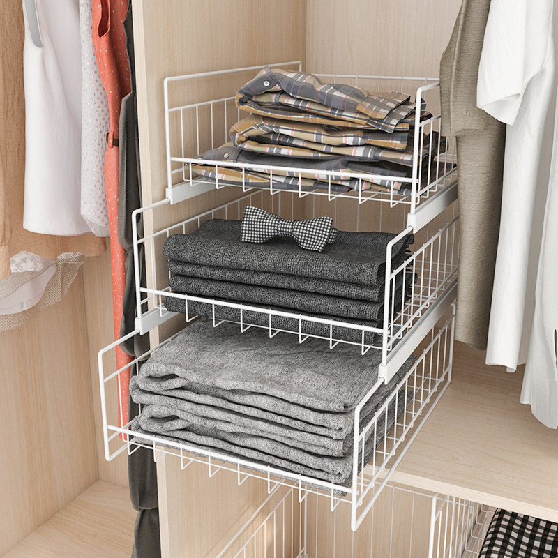 衣柜隔板分层架h隔层置物架柜子内收纳盒抽屉式收纳架免钉格子卧,收纳整理,整理架/置物架/收纳架,淘宝优惠券,粉丝福利购,淘宝优惠卷
