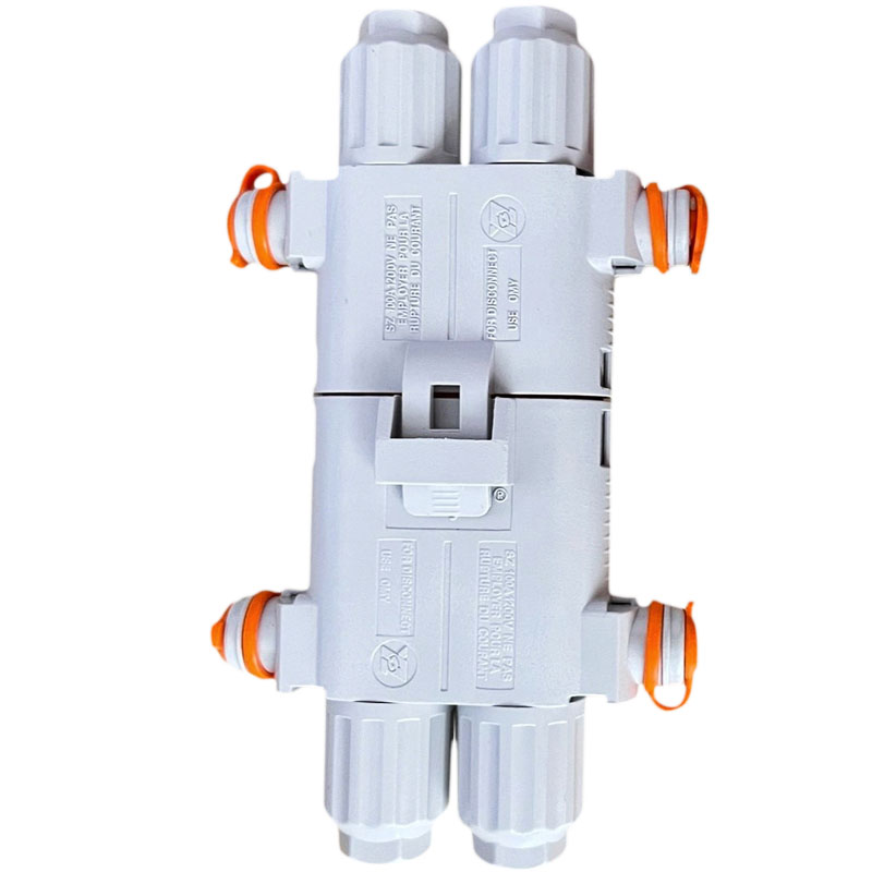 免压线驻车空调插头防水大功率车载发电机电源充电头W货车公母连