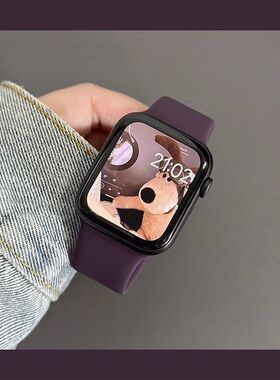 适用OPPO Watch-Sport/S手表带经典液态硅胶watch34pro运动透气se