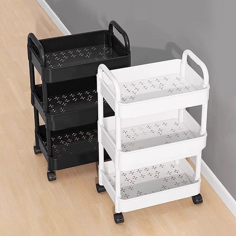 阿坤F小推车置物架厨房浴室落地多层Z收纳储物架