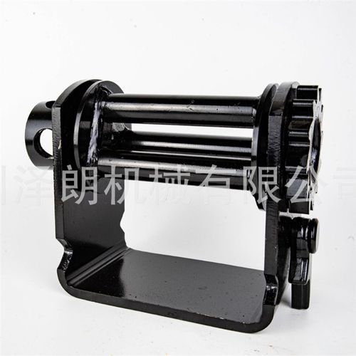 泽朗 厂家高品质货车手动绞盘挂车紧绳器卡车R滑槽绞车捆绑绞车
