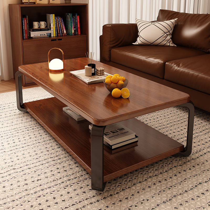 爆款茶几客厅家用小户型高端2025新款方形茶几简易出租屋用茶几桌