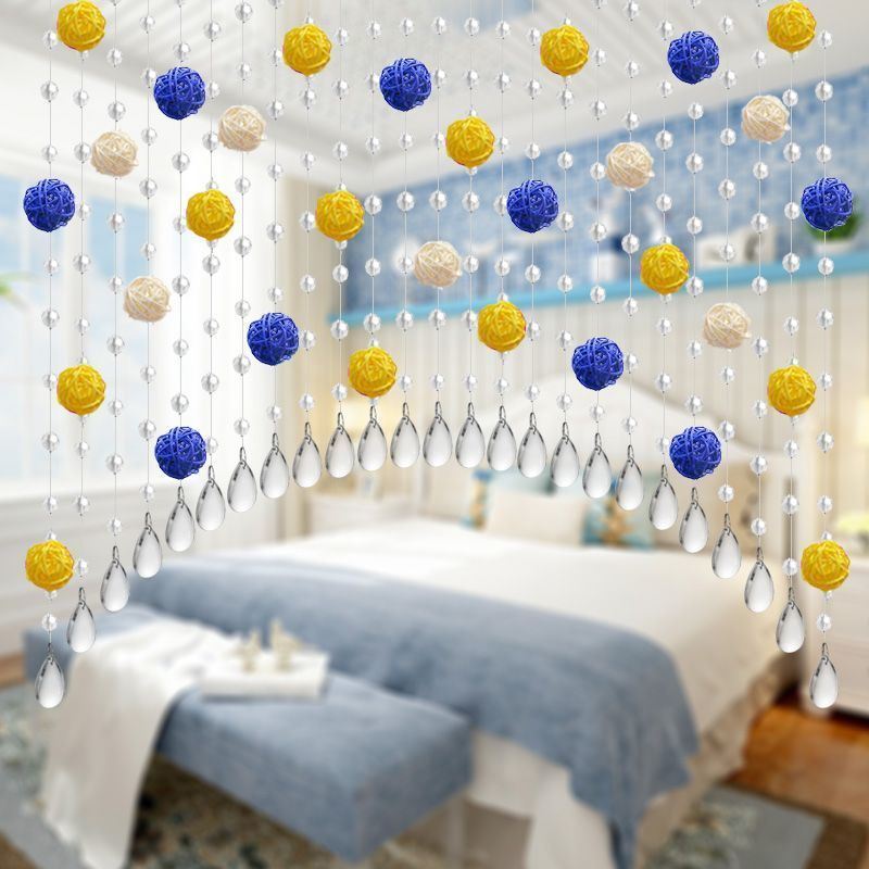 过道门帘珠帘门帘客厅隔断帘挡厕所卧室房间装饰玄关幼儿园卧室门