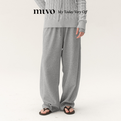 mtvo2026年春季新品弯刀卫裤男宽松休闲长裤女日常通勤阔腿裤子