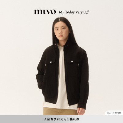 mtvo2026年新款美式短款夹克男
