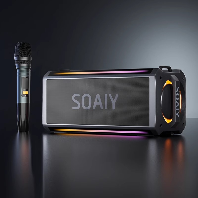 索爱 SH05蓝牙音箱超重低音炮大功率立体声广场舞无线户外K歌音响