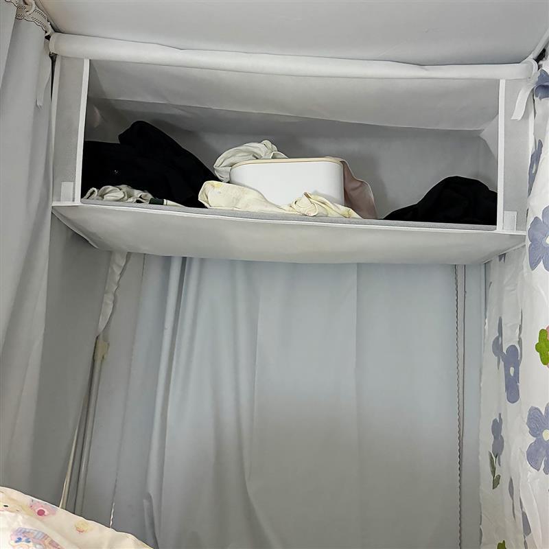【宿舍床上收纳神器】挂式置物架衣柜学生住校寝室下铺床头整理.