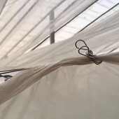 不锈钢二膜夹子大棚不绣钢温室大棚内二模塑料薄固定朋鹏农用专线