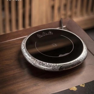 小坐电陶炉炫银10n00w煮茶炉家用小型煮茶炉大容量玻璃泡茶壶
