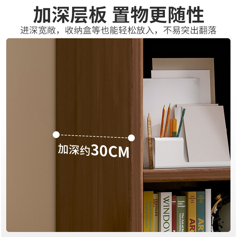 儿童实木书架落地置物架多层客y厅靠墙柜子储物柜学生收纳家用书,住宅家具,书架,淘宝优惠券,粉丝福利购,淘宝优惠卷