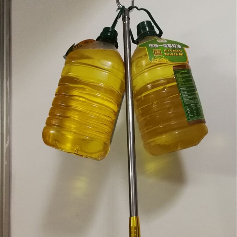 叉挑衣杆2米3米4米伸缩晾衣杆新款叉撑不M锈钢衣杆晾衣5米可加长