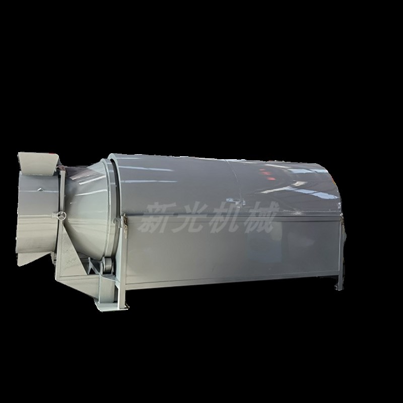 矿渣矿粉滚筒烘干机两档加热w牛血鸡粪干燥机烧煤烧柴塑料颗粒烘