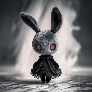 小红书同款 可爱暗夜礼赞精致公仔玩偶娃娃公仔毛绒玩具收藏礼物