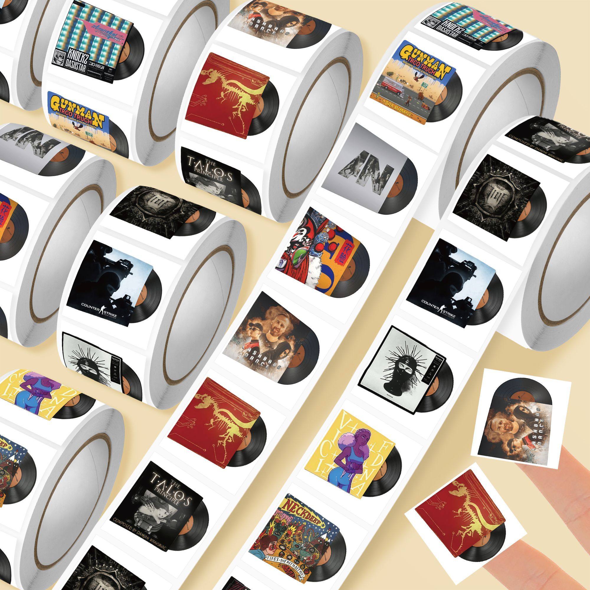 2000贴CSGO音乐盒卷卷贴热门射击游戏CSGO音乐盒周边装饰