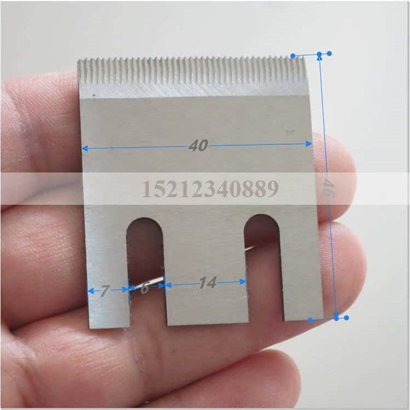 。密齿齿刀 0*10*0.5 切x胶带膜锯齿形刀片 0.5小齿距切割器齿切