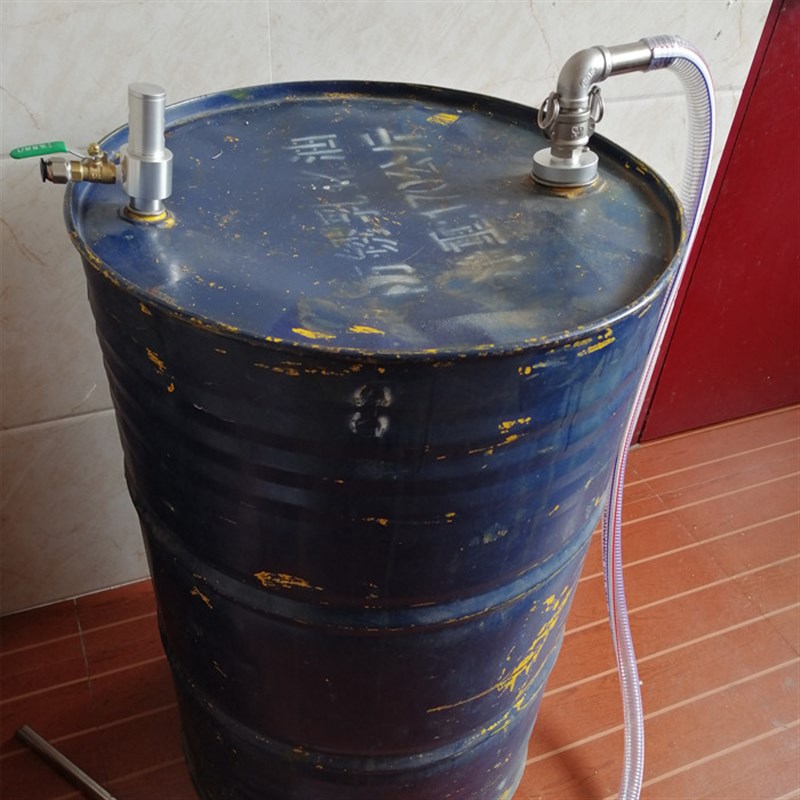 真空泵气动抽水泵真空移液泵气动抽液泵 200LO铁油桶抽油器 抽油