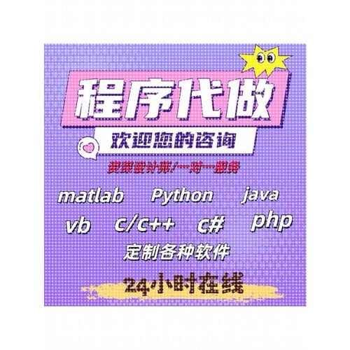 代码编写java代做c++程序代编程Python代写c#设计C语言定制matlab