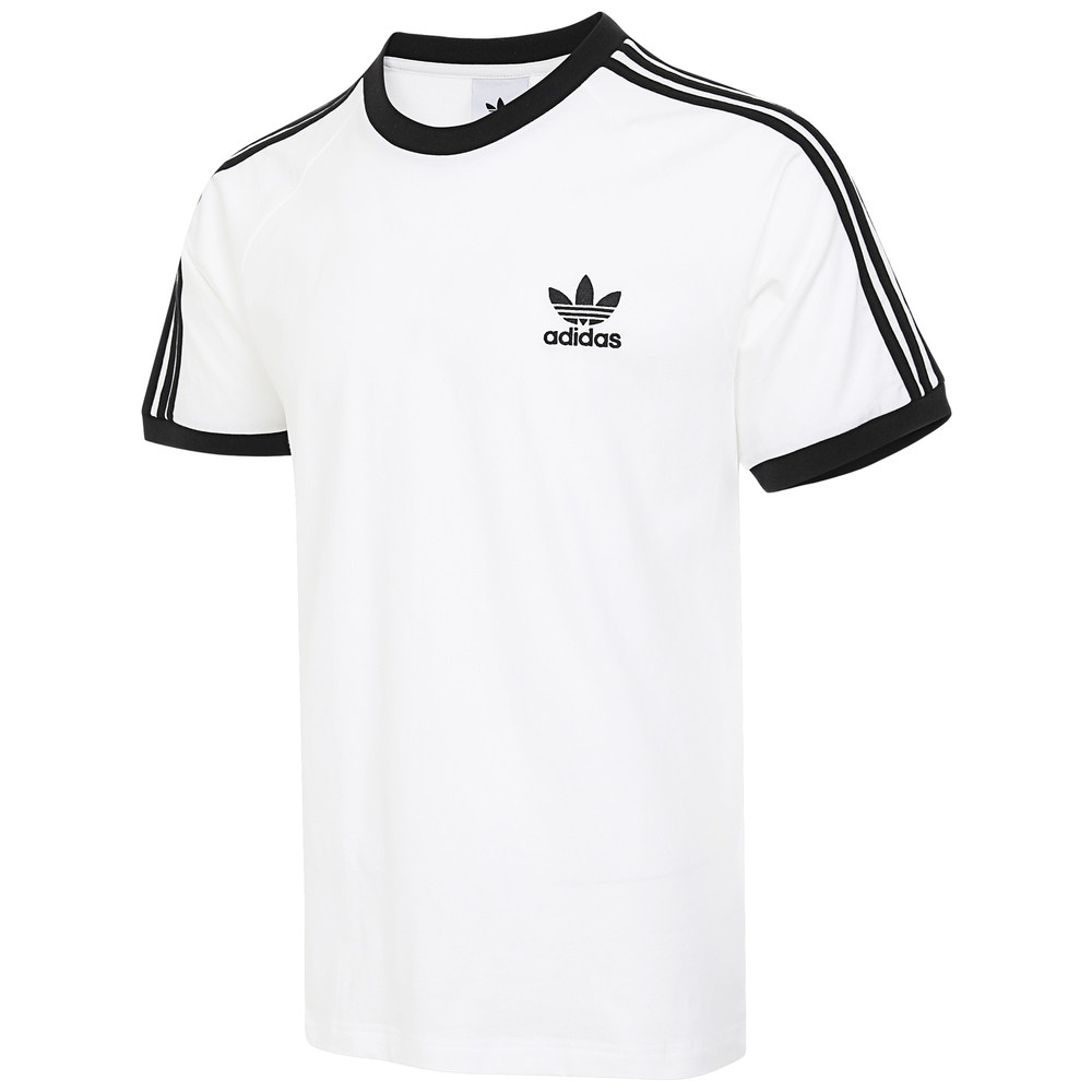 滔搏adidas阿迪达斯三叶草中性男女款纯棉运动短袖圆领T恤KB2460