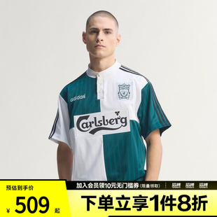 adidas阿迪达斯男子利物浦1995/96复古足球休闲短袖球衣KA8093