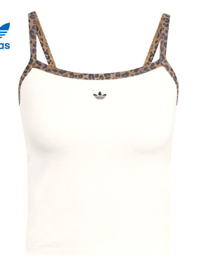 adidas阿迪达斯三叶草女子TANK TOP运动休闲背心JW7309