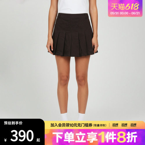 adidas阿迪达斯三叶草女子TWILL SKIRT运动休闲半身裙KD5446
