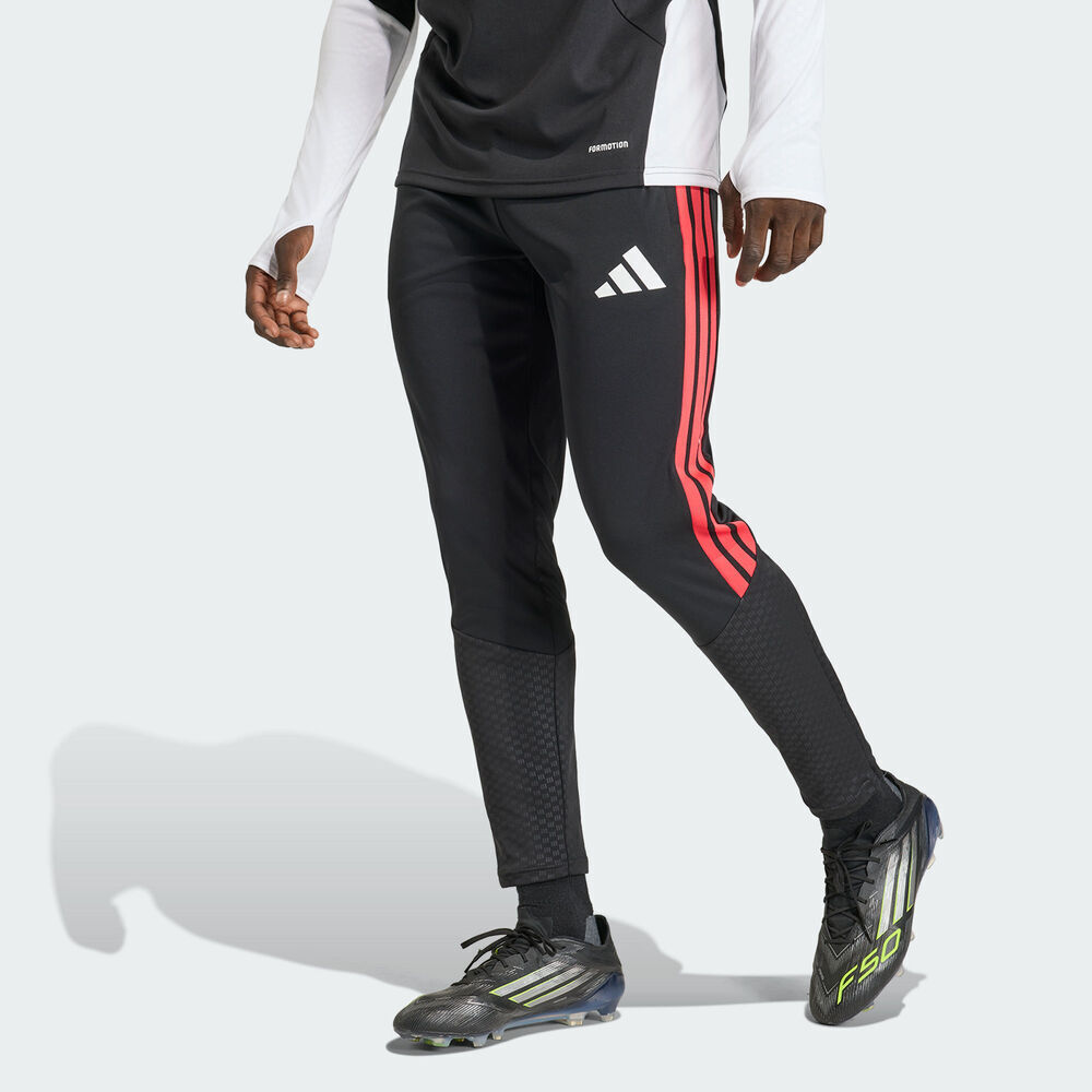 滔搏adidas阿迪达斯男子足球训练裤脚拉链开叉修身运动裤KA5122