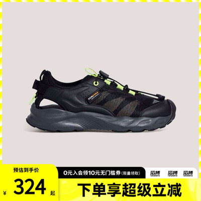 adidas阿迪达斯儿童鞋AEROFIN J运动休闲凉鞋KI8904