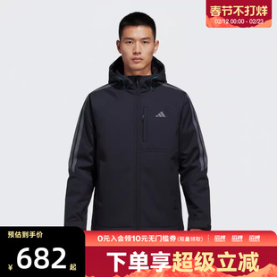 adidas阿迪达斯男子TH SOFTSHELL JK运动健身夹克外套KR2498