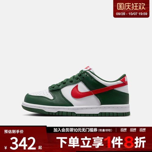 NIKE耐克男大童DUNK运动鞋休闲鞋板鞋IO7453-323