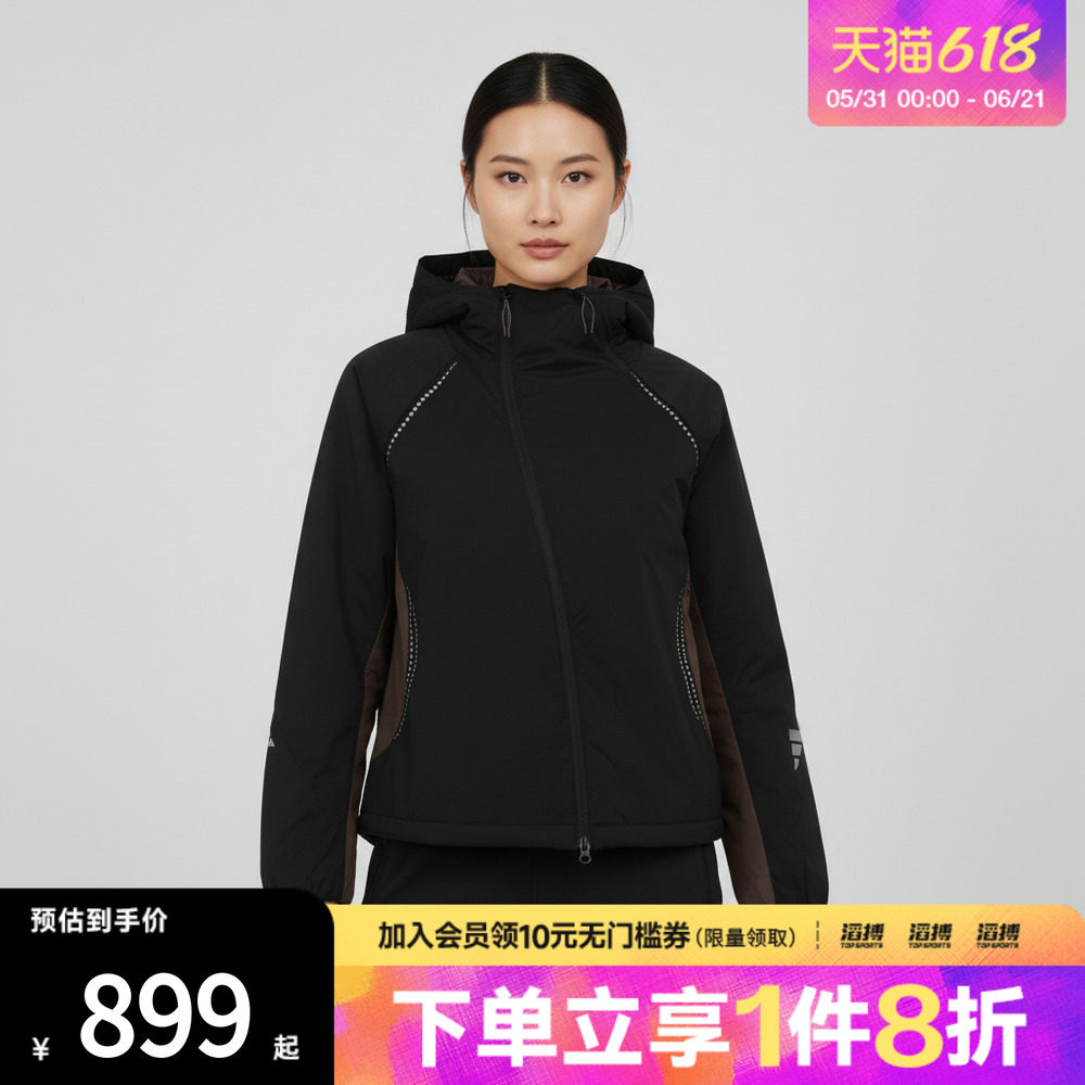 adidas阿迪达斯女子 W PAD JKT运动休闲棉服外套KV4862