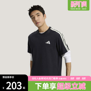 TEE运动休闲短袖 T恤KR2490 3ST adidas阿迪达斯男子ST