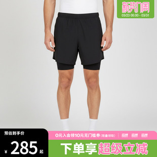 adidas阿迪达斯男子凉感跑步梭织侧开叉运动休闲短裤 KR5091