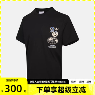 adidas阿迪达斯三叶草男子GFX T恤KG6336 T运动休闲短袖