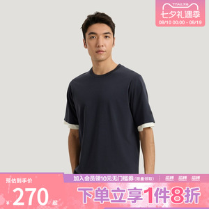 阿迪达斯男子休闲短袖KG0823