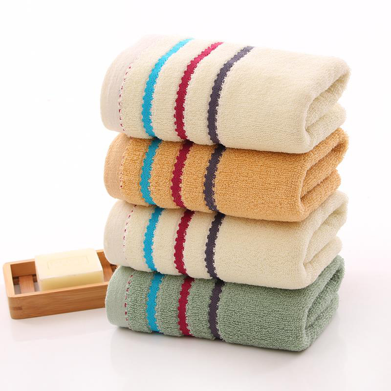 10条装纯棉毛巾手巾柔软吸水加厚面巾洗脸家用回礼劳保Z发福利深