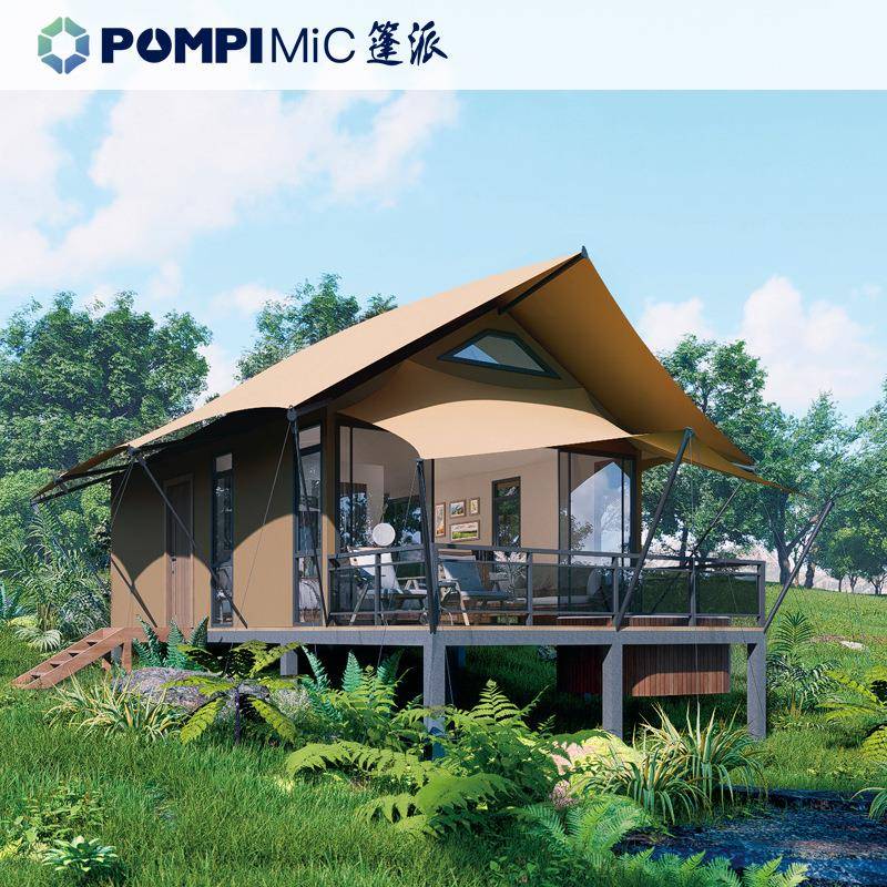 高端模块化房屋度假景区民宿酒店木屋帐篷保温隔热防水防潮帐屋