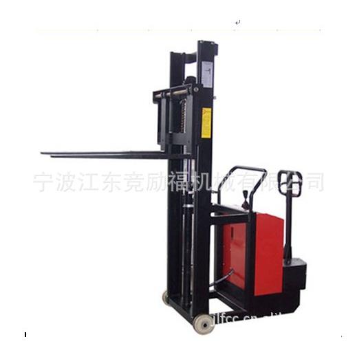 供应多向走叉车定制新款半电动平衡重电力叉车