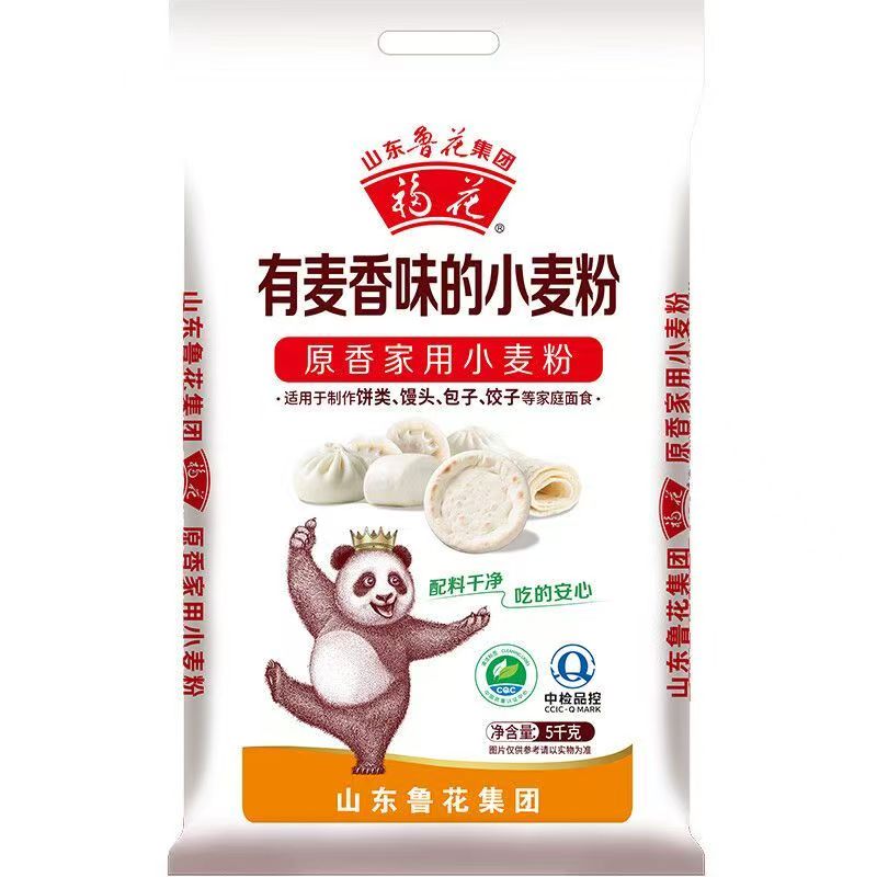 鲁品福花原香家用小麦粉5kg面粉