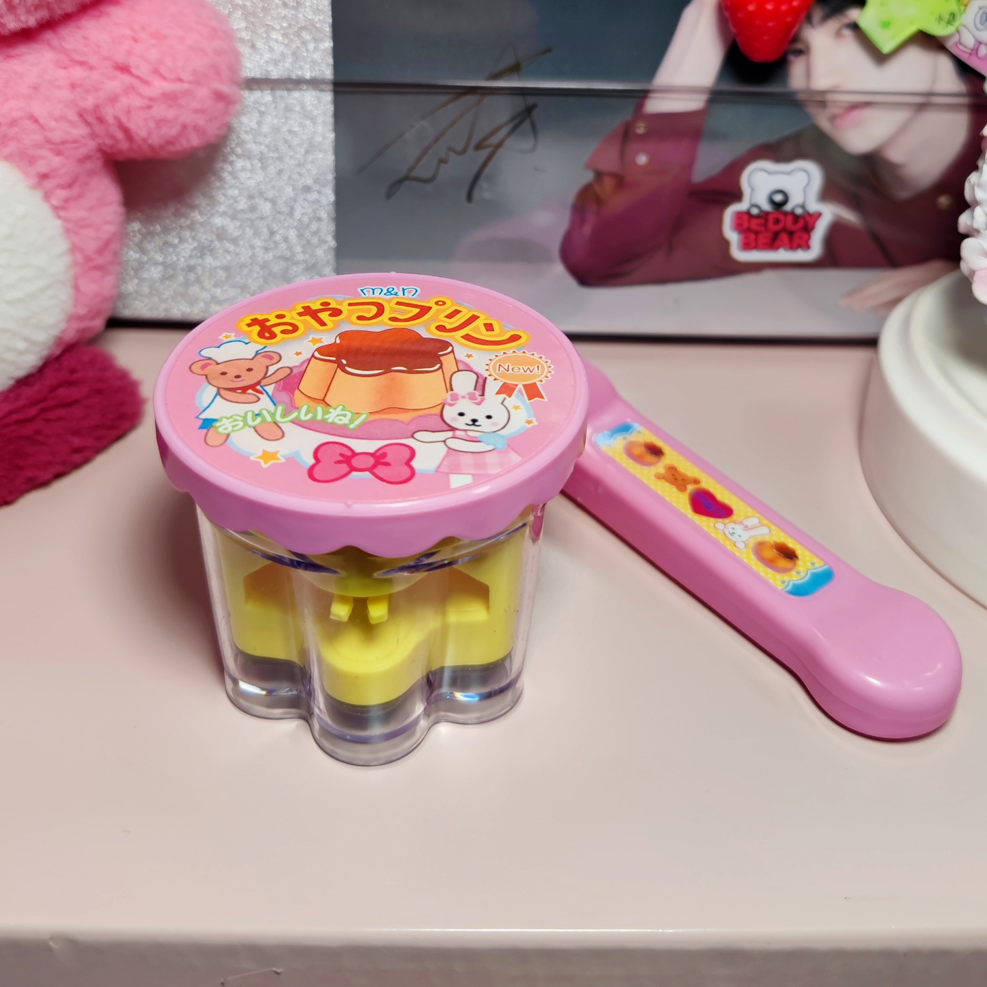 儿童过家家玩具女孩礼物布丁喂食