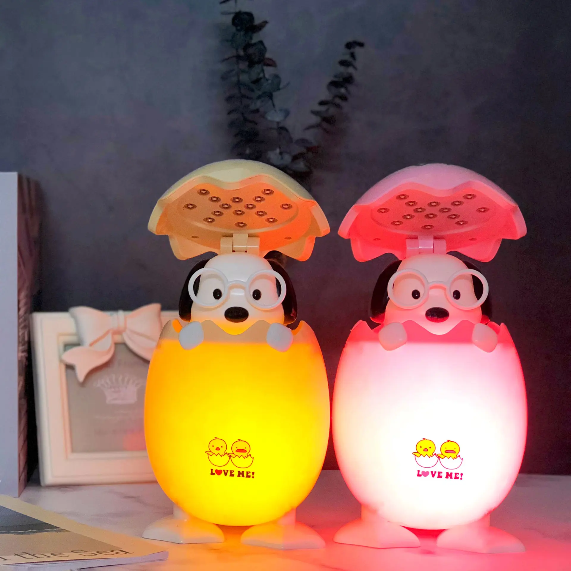 卡通创意led护眼 少儿母婴伴睡夜灯 学生宿舍礼品生日礼物