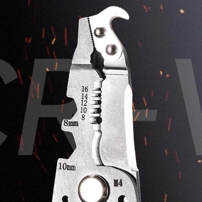 新品18 in 1 foldable wire stripper18 合 1 折叠式剥线钳