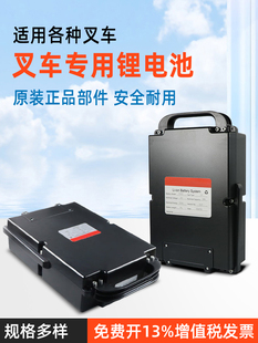 中立小金刚电动叉车锂电池叉车电瓶48V蓄电池地跑王微金刚充电器