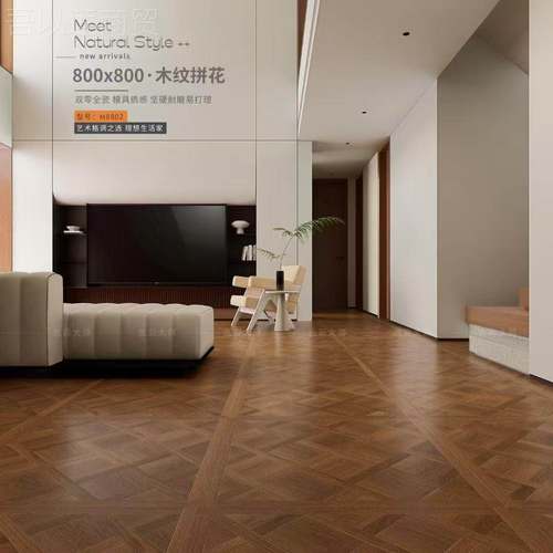 j8客厅古仿砖800卧室800木纹木纹美式防砖滑拼HXH花地砖别墅xg法
