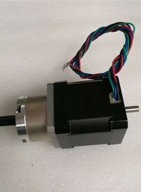 42行星减速电机双出轴 42双轴行星减速步进4 双轴减速电机42BYG48