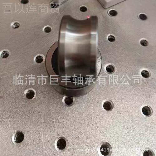 U型槽 L25FR500-16 RS ZZ双列滚珠导轨滚轮2轴承尺寸1*35*17/18QV