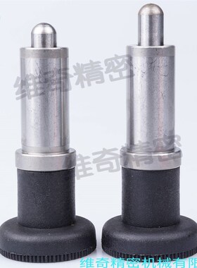 焊接销压入型旋钮柱塞 SXPP8/10/12/15 弹销440C不锈铁拉销分度销