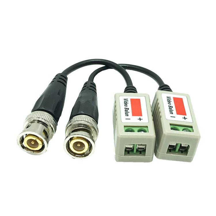 无源双绞线传输器 CCVT Video Balun bnc网线接头 Q9线带端子