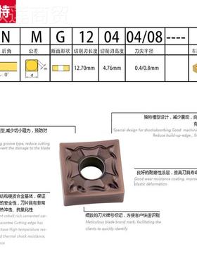 M刨槽机刀片 不锈钢刨槽刀头SNG2004-61289HA数4控机夹车床刨槽刀